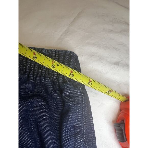 Woman Within Dark Blue Elastic Waist Denim Jeans Size 28W Petite - Picture 10 of 11